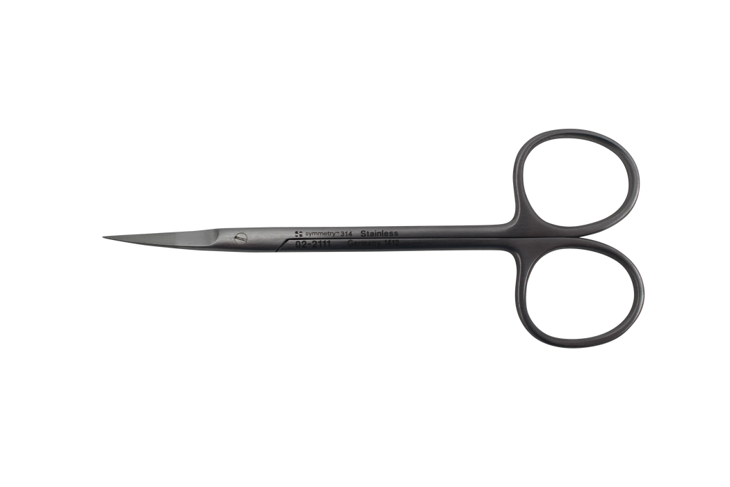 Symmetry® Scissors, Iris Standard Pattern, Curved, 4-1/2 in - Symmetry/Bovie 02-2111