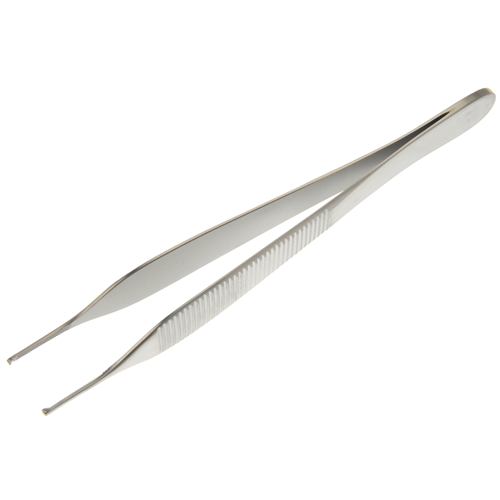 Symmetry® Forceps, Adson Tissue, Serrated, 1x2 Teeth, 4-3/4 in - Symmetry/Bovie 06-2113