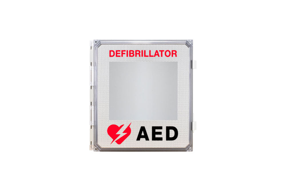 Outdoor AED Cabinet without Alarm - Cubix Safety OWC-n