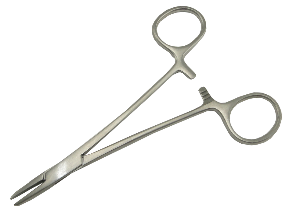 Symmetry® Needle Holder, Webster, Straight, Blunt, Smooth Jaws, 5-1/4 in, 133 mm - Symmetry/Bovie 10-1012