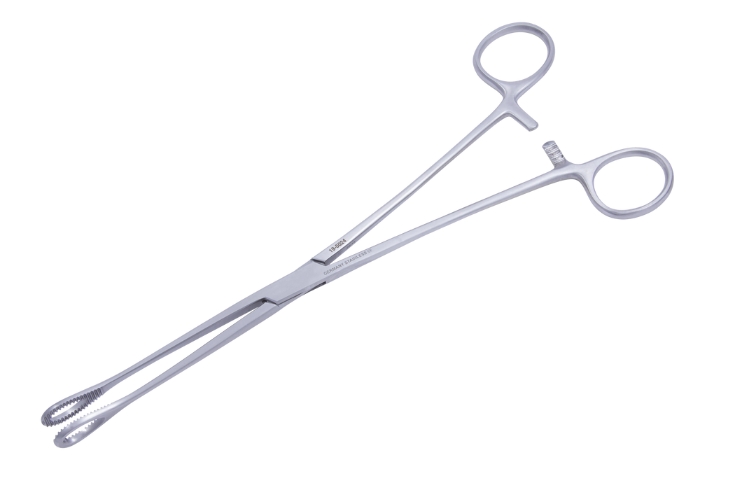 Symmetry® Forceps, Foerster, Straight, Serrated, 9-3/4 in - Symmetry/Bovie 19-5024