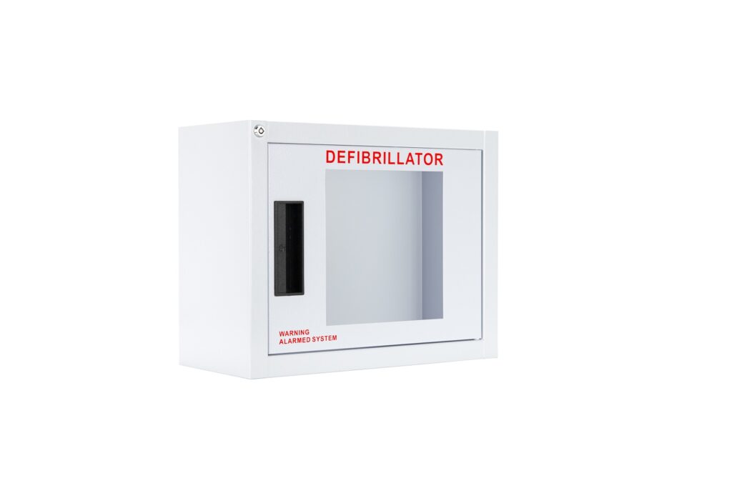 Standard Compact AED Cabinet with Alarm - Cubix Safety CB2-S