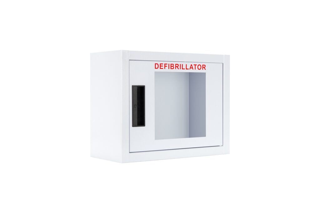 Standard Compact AED Cabinet without Alarm - Cubix Safety CB2-Sn