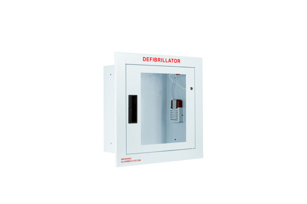 Fully Recessed Large Cabinet with Alarm - Cubix Safety FR-L