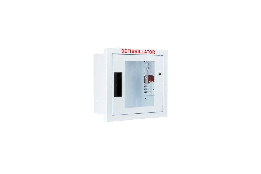 Fully Recessed Compact Cabinet with Alarm - Cubix Safety FR-S