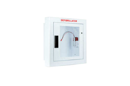 Semi-Recessed Large Cabinet with Alarm & Strobe - Cubix Safety SR-Ls