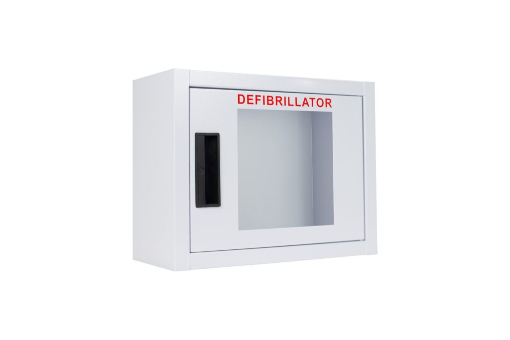 Standard Compact AED Cabinet without Alarm - Cubix Safety CB2-Sn