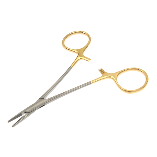 Symmetry® Needle Holder, Webster, Tungsten Carbide, Large Ring Handle, 4-3/4 in - Symmetry/Bovie 32-405