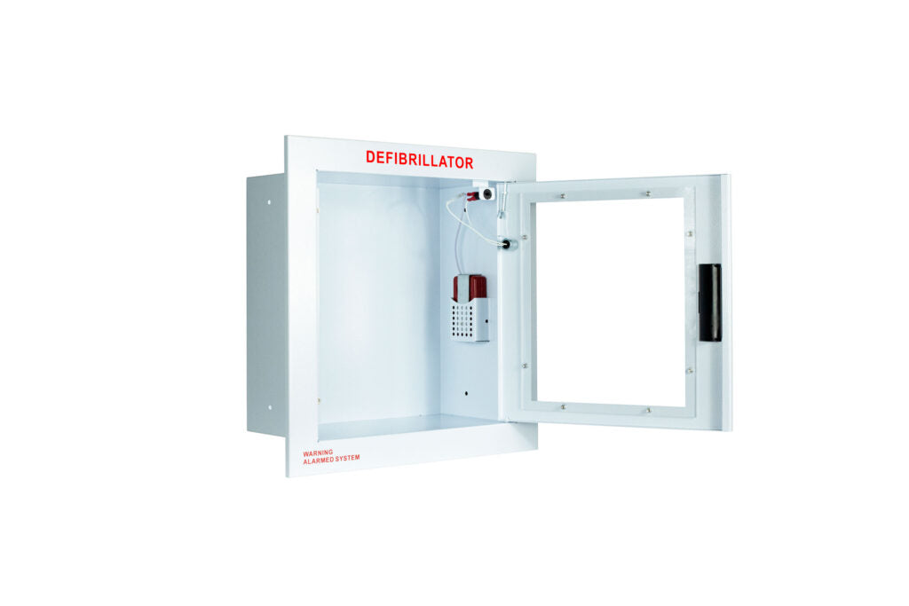 Fully Recessed Large Cabinet with Alarm & Strobe - Cubix Safety FR-Ls