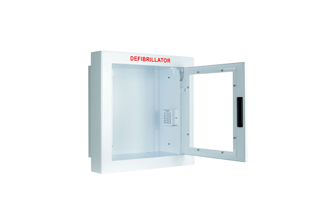 Semi-Recessed Large Cabinet without Alarm - Cubix Safety SR-Ln