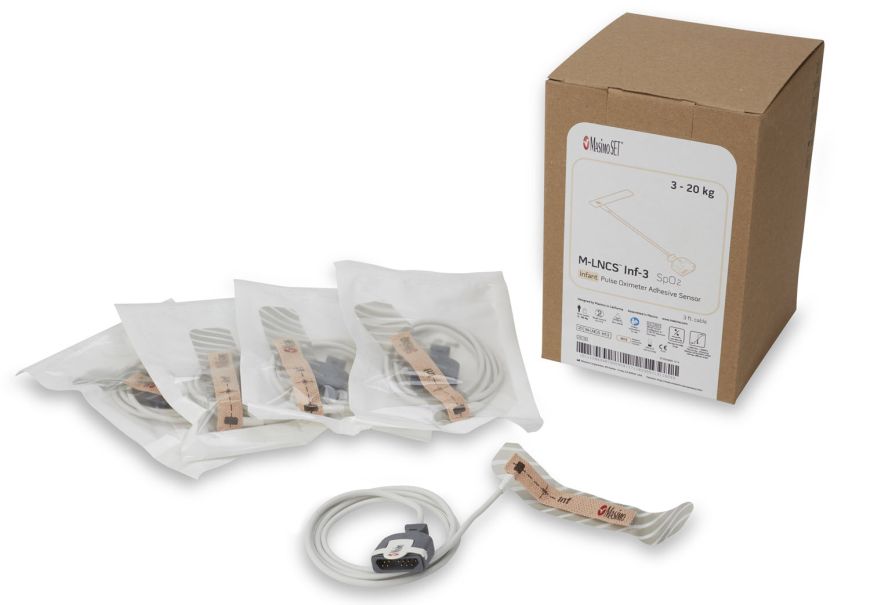 Masimo, M-LNCS INF-3, Infant Adhesive Sensor, (20 per Box) - Zoll 8000-000477