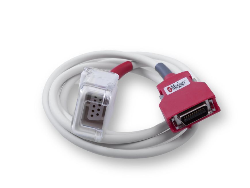 Red LNC-4, 4FT Reusable Patient Cable - Zoll 8000-0330