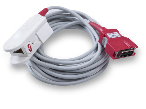 Red DCI-DC3, 3FT Adult Reusable Patient Cable/Sensor - Zoll 8000-0332