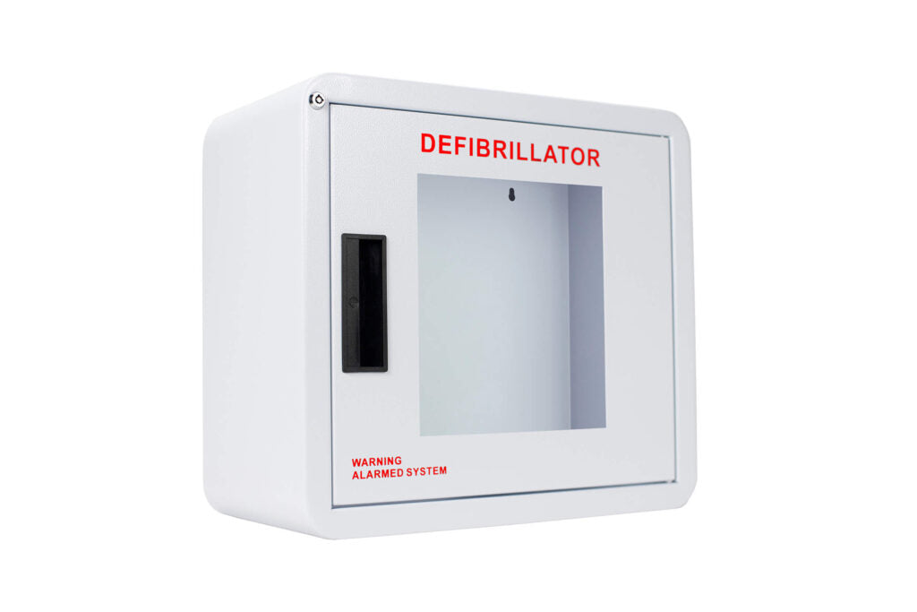 Premium Large AED Cabinet with Alarm - Cubix Safety CB1-L