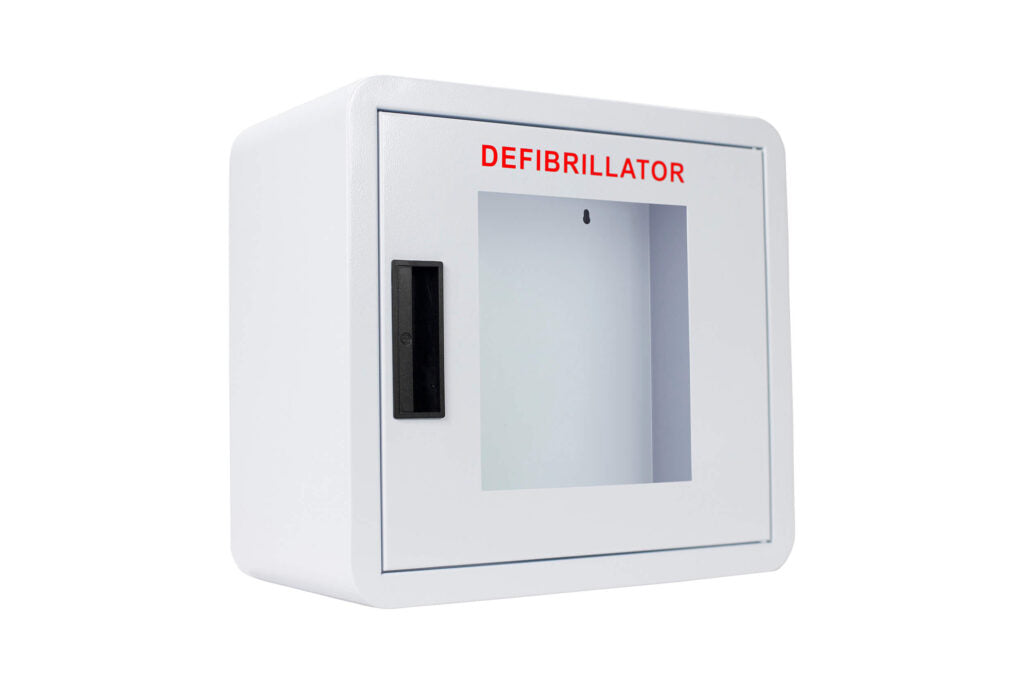 Premium Large AED Cabinet without Alarm - Cubix Safety CB1-Ln