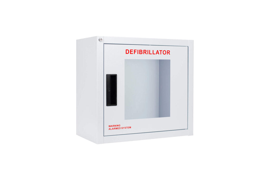 Standard Large AED Cabinet with Alarm - Cubix Safety CB2-L