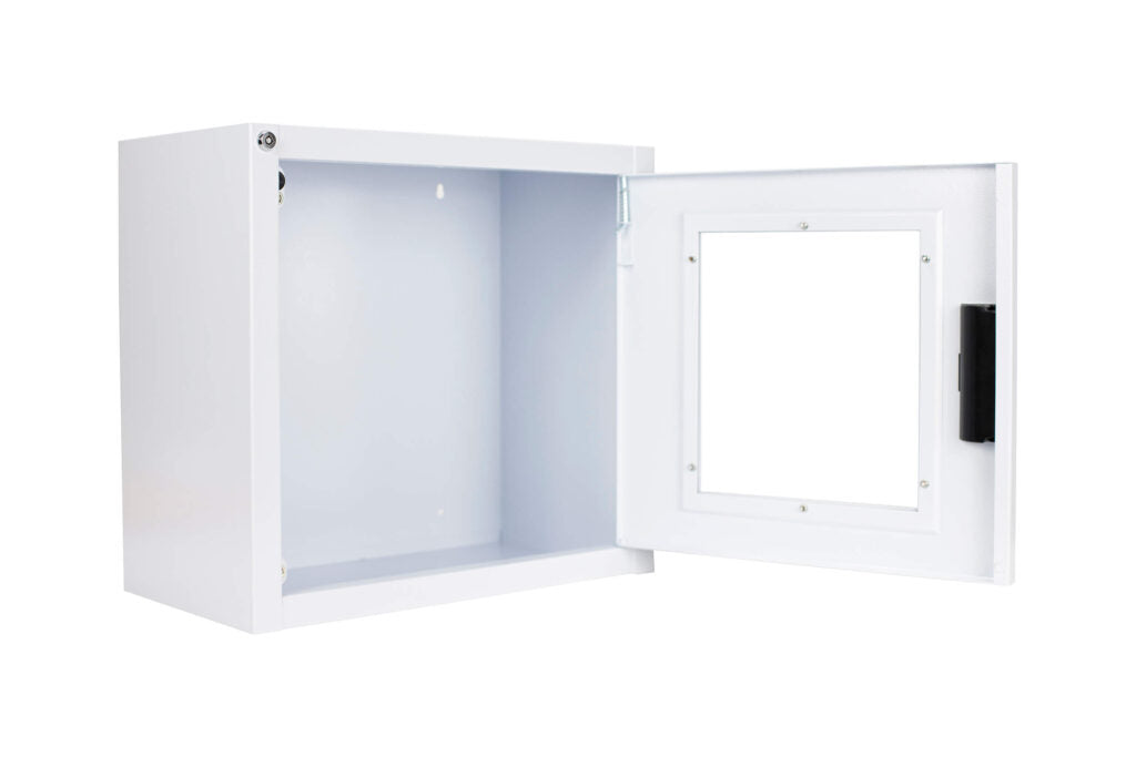 Standard Large AED Cabinet with Alarm - Cubix Safety CB2-L