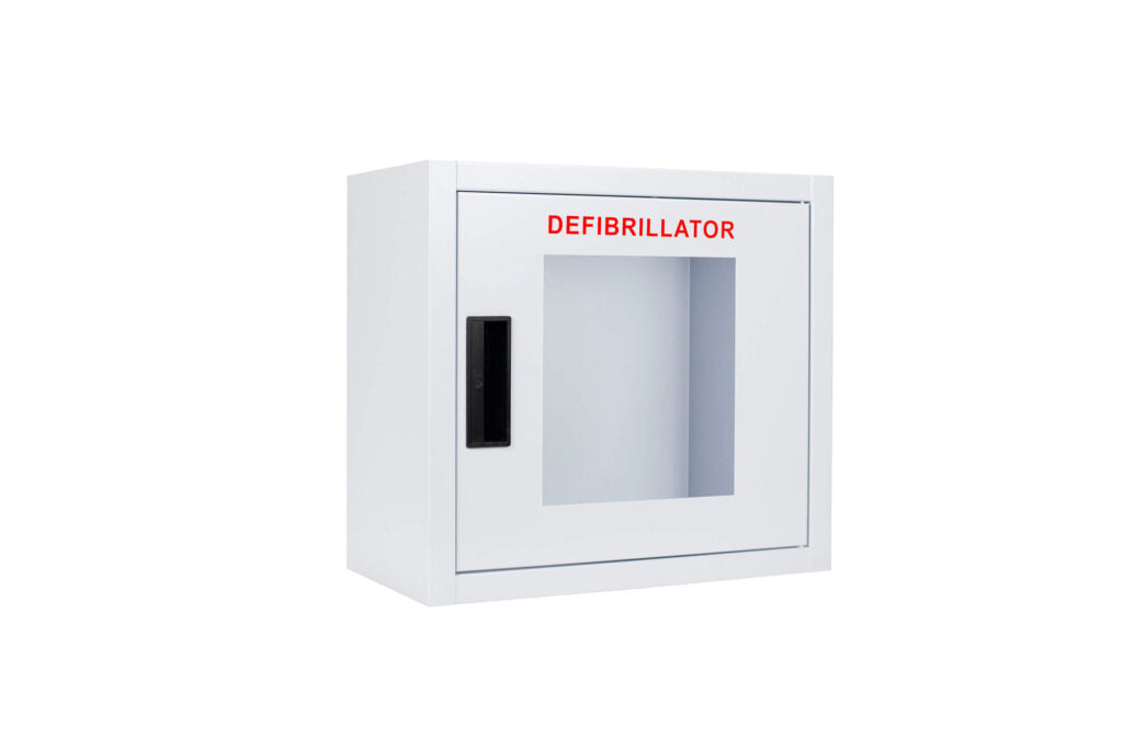 Standard Large AED Cabinet without Alarm - Cubix Safety CB2-Ln