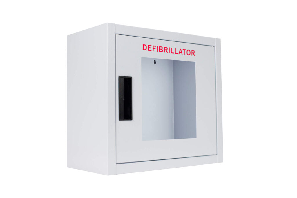 Standard Large AED Cabinet without Alarm - Cubix Safety CB2-Ln