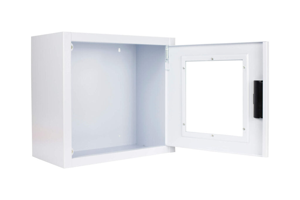 Standard Large AED Cabinet without Alarm - Cubix Safety CB2-Ln