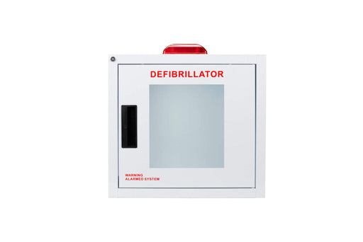 Standard Large AED Cabinet with Alarm & Strobe - Cubix Safety CB2-Ls