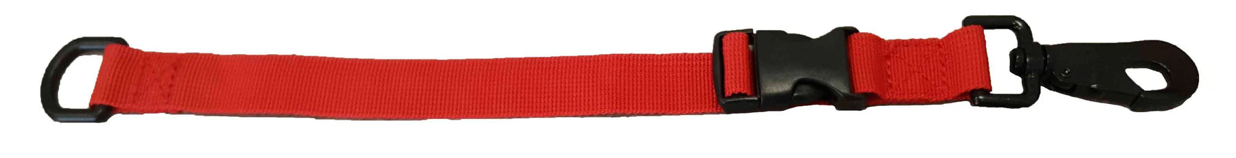 GloveLeash2 w/Quick Pull D-Ring, Red - Line2Design GL2-RED
