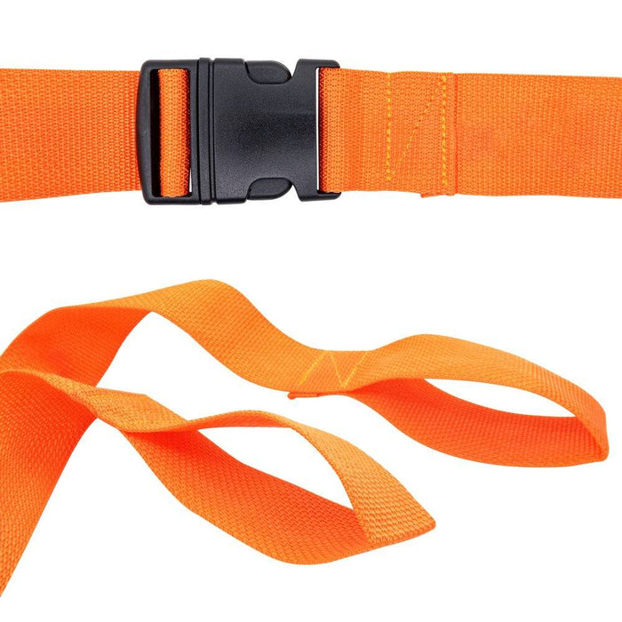 FT Disposable Strap w/Loop ends, Orange, Pack of 3