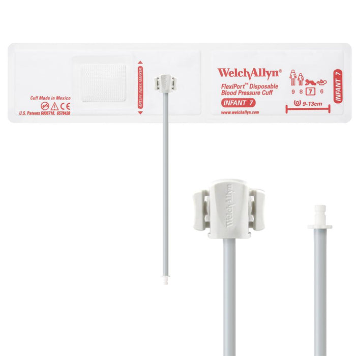 Cuff, Soft, Infant, 1-Tube, HP - Welch Allyn SOFT-07-1HP