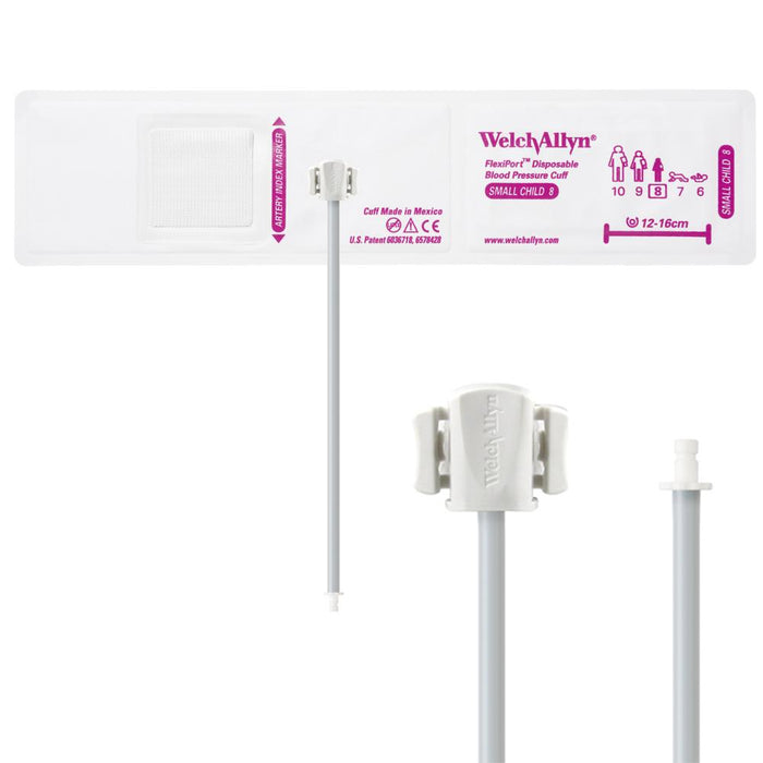 Cuff, Soft Small Child 1-Tube, HP - Welch Allyn SOFT-08-1HP