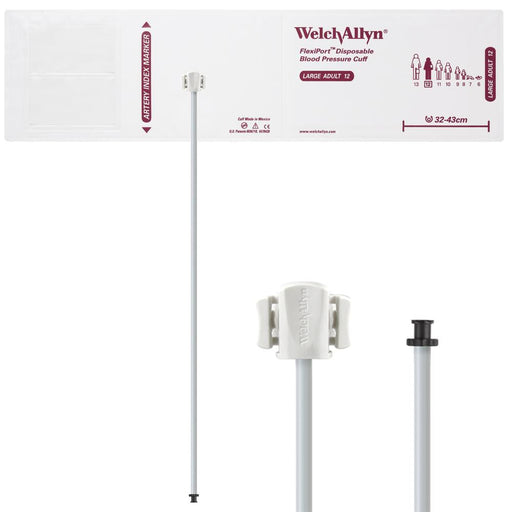 Cuff, Soft, Large Adult, 1-Tube, TP - Welch Allyn SOFT-12-1TP