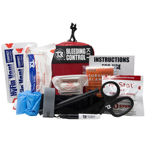 Bleeding Control Kit-Premium (QuikClot)-CAT - Cubix Safety BC-Pq-CAT