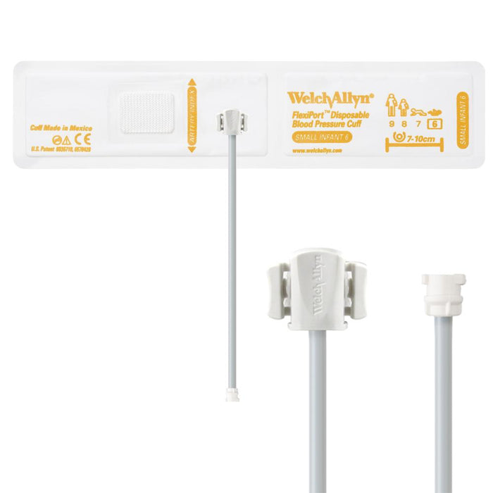 Cuff, Vinyl Small Infant, 1-Tube, MQ - Welch Allyn VINYL-06-1MQ