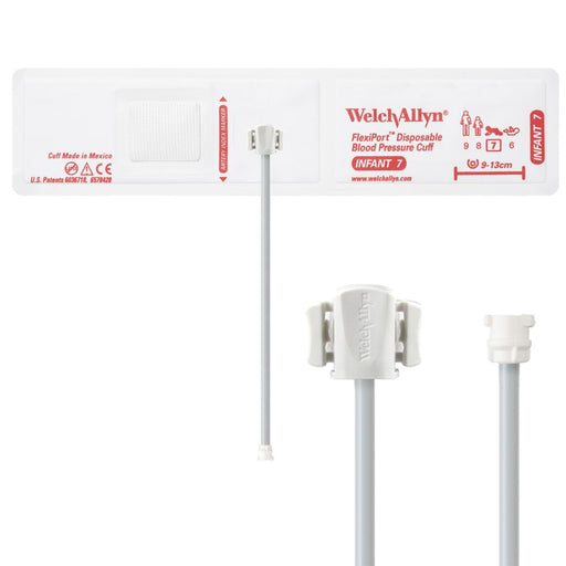 Cuff, Vinyl Infant, 1-Tube, MQ - Welch Allyn VINYL-07-1MQ