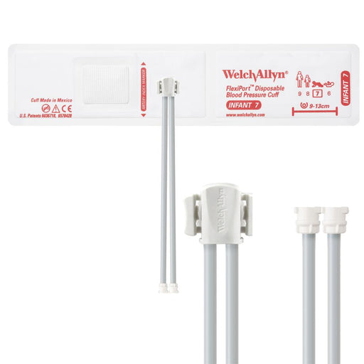 Cuff, Vinyl Infant, 2-Tube, MQ - Welch Allyn VINYL-07-2MQ