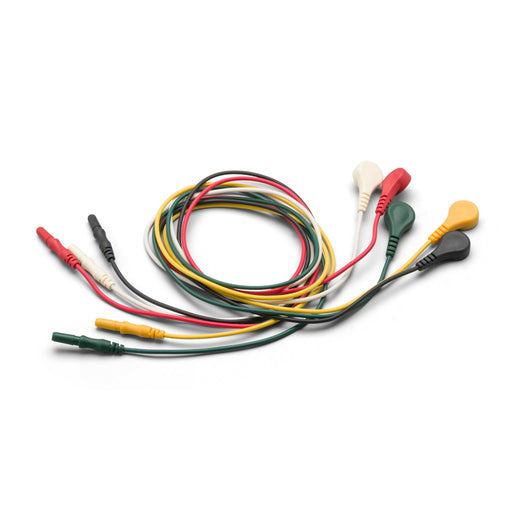 Leadwires,5L,DIN, Snap, IEC, 24" - Welch Allyn 008-0322-01