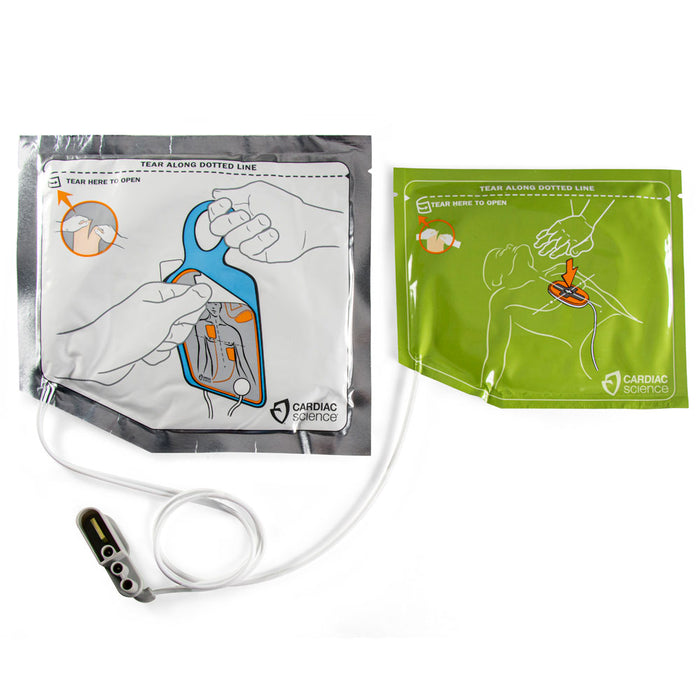 ICPR Electrodes W/CPRD, Adult, G5 AED - Zoll XELAED002C