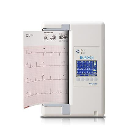 Burdick 230 ECG With Interpretation, AM12, USB, 20 Patient Storage - Welch Allyn BUR230-A