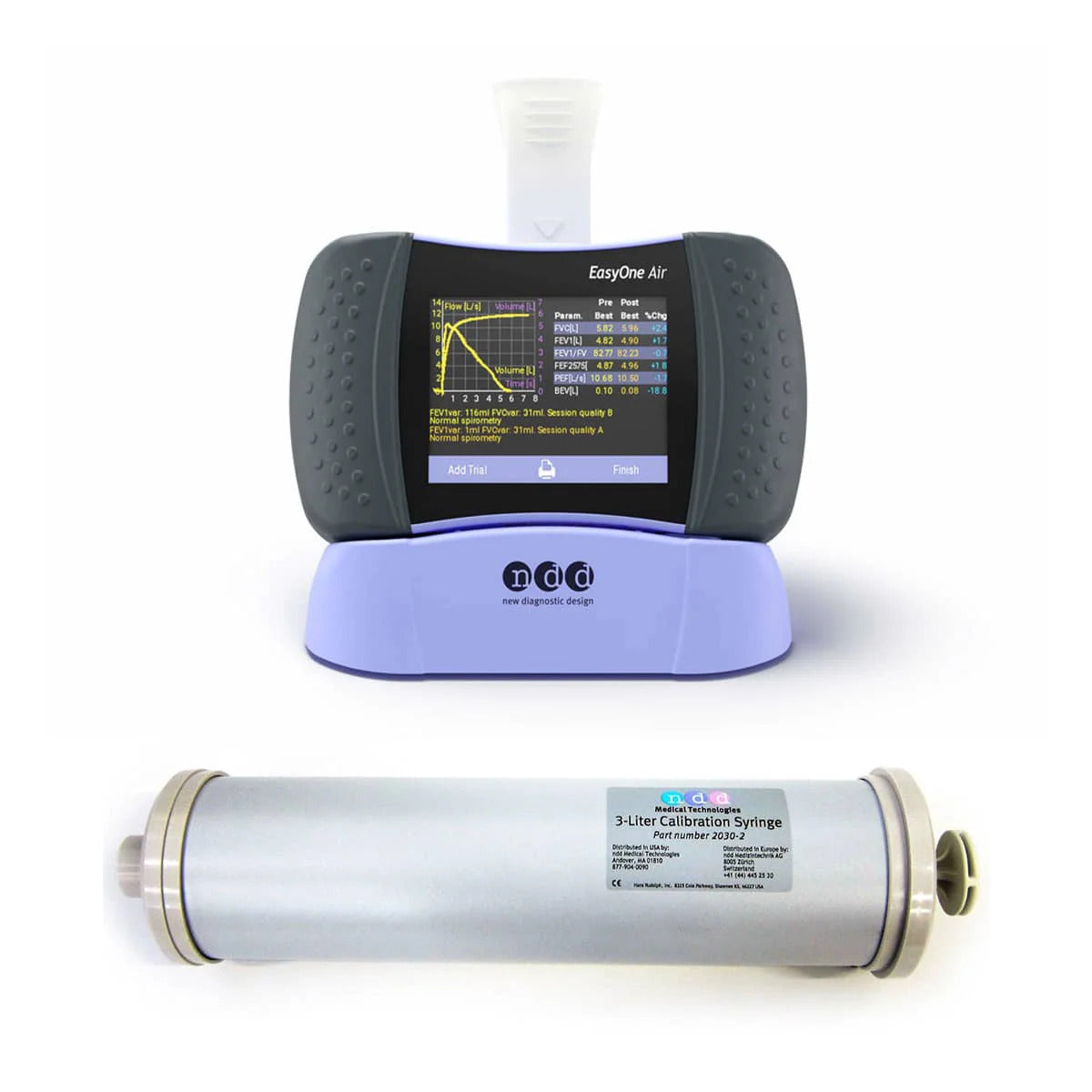 ndd Medical EasyOne Air Occupational Spirometer Package — Integris ...