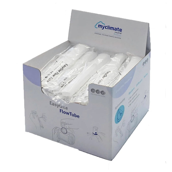 ndd Medical EasyOne FlowTube Mouthpiece box of 50