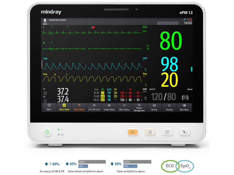 Mindray ePM 15M Patient Monitor New