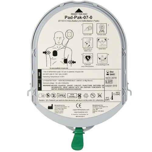 HeartSine Samaritan AVIATION PAD-PAK with TSO-C142a