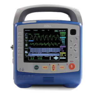 X Series, Hospital, Monitor/Defibrillator, 12 LD w/ INTERP, ECG, Pacing, NIBP, SPO2, CPR Expansion Pack, ETCO2, DMST - Zoll 603-2221011-01