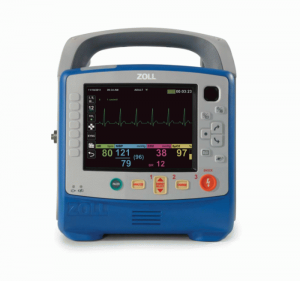 X Series Monitor/Defibrillator w/Pacing, 3/5 Lead, SPO2, NIBP, IBP/TEMP, CPR Expansion Pack, ETCO2, DMST - Zoll 603-0221511-01