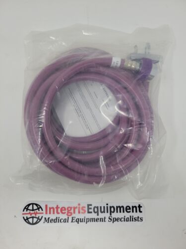 Chemtron Evacuate Gas Hose Assembly, Magenta, 5 M by Datex-Ohmeda - NEW