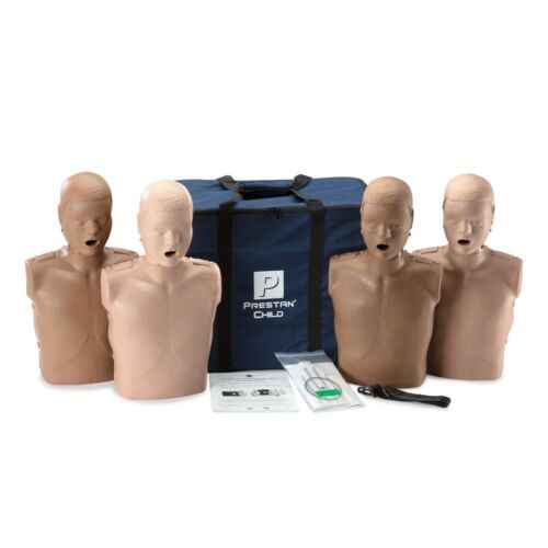 PP-CM-400M-MS - MAN-Prestan Child Diversity 4-Pack of Child CPR Manikin - NEW