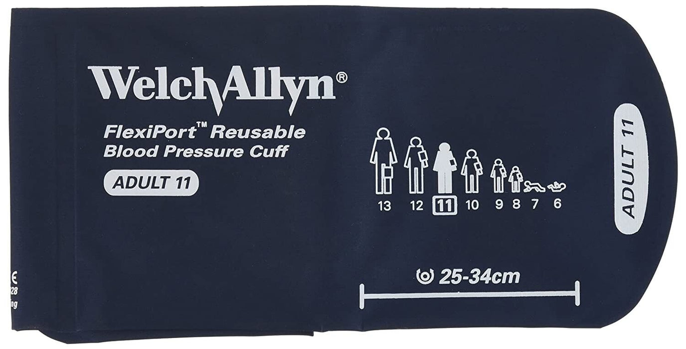 Welch Allyn REUSE-11-2MQ FlexiPort Reusable Blood Pressure Cuffs - NEW