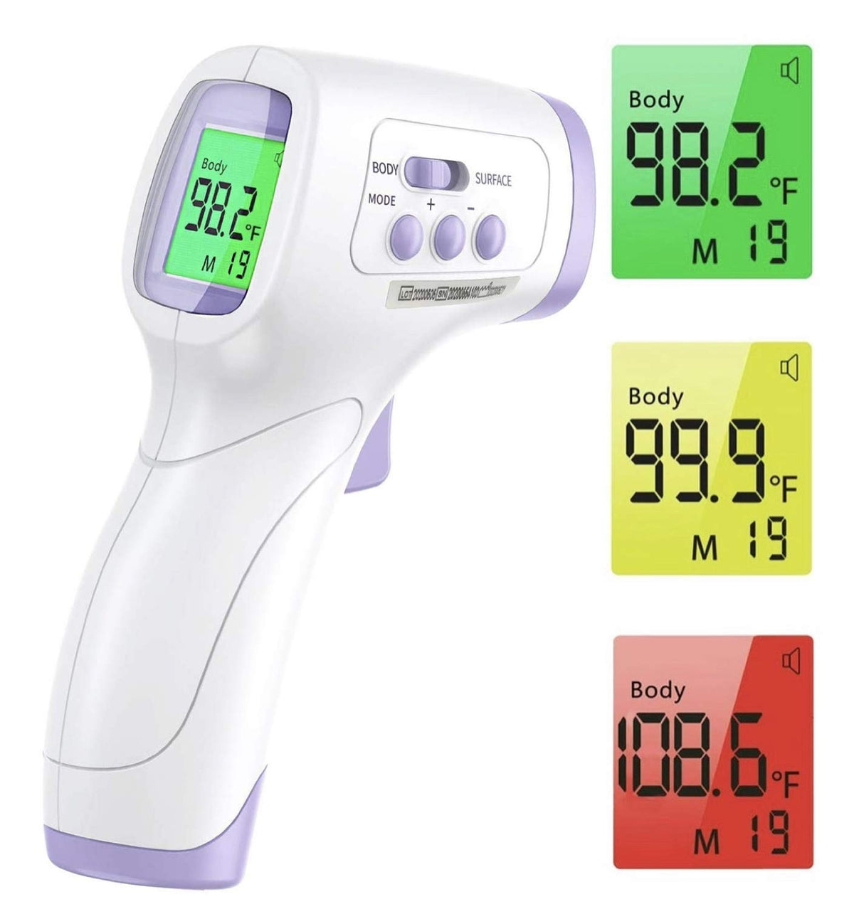 PC868 Professional Digital LCD Infrared Thermometer (NEW) — Integris ...