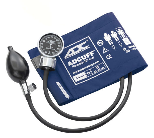DIAGNOSTIX Aneroid Sphyg Adult, Navy, LF - ADC 700-11AN