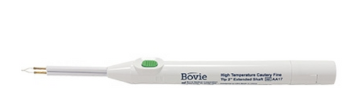 Aaron Bovie Disposable Sterile Cautery, High Temp, Loop Tip with Extended  2 shaft, 2200ºF. ID# AA05