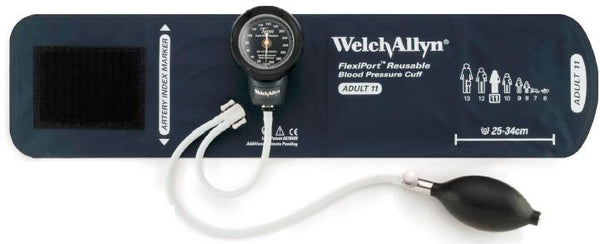 Welch Allyn FlexiPort Blood Pressure Cuff; Size-10 Small Adult, Soft D